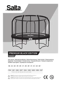 Notice Salta PREMIUM BLACK EDITION 557 Trampolin