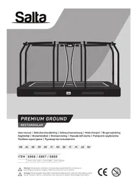 Notice Salta PREMIUM GROUND 5857 Trampolin