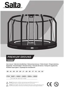 Notice Salta PREMIUM GROUND 5854 Trampolin