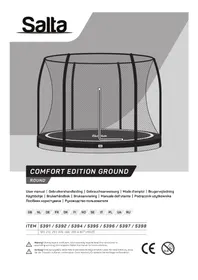 Notice Salta COMFORT EDITION GROUND 5398 Trampolin