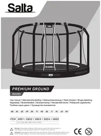 Notice Salta PREMIUM GROUND 5855 Trampolin