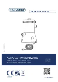 Notice Monzana MZP15 Pompa