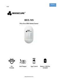 Notice BeeSecure BEE-MS Détecteur