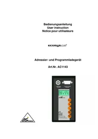 Notice IFM AC1143 Speicherleser