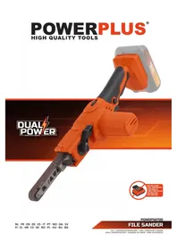 Notice PowerPlus POWDP50700 Slipemaskin