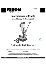 Notice RIKON 34-260 Fraiseuse