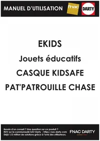 Notice eKids KIDSAFE Jeu
