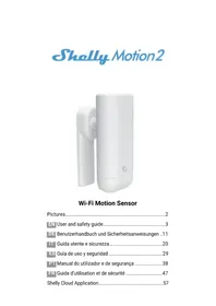 Notice Shelly MOTION 2 Maison intelligente