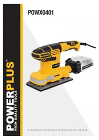 Notice PowerPlus POWX0401 Szlifierka