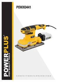 Notice PowerPlus POWX0441 Szlifierka