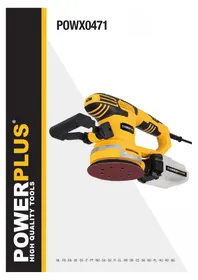 Notice PowerPlus POWX0471 Csiszológép