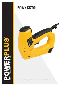 Notice PowerPlus POWX13700 Cucitrice