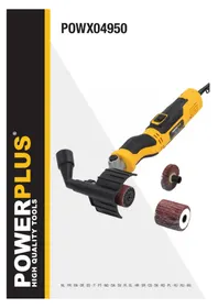 Notice PowerPlus POWX04950 Schuurmachine