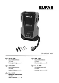 Notice Eufab 21084 Compresseur
