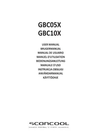 Notice Scandomestic GBC10X Lodówka