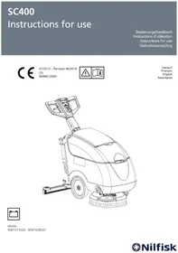 Notice NILFISK SC400 Bodenreiniger