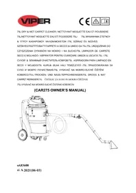 Notice NILFISK VIPER CAR275 Vysávač