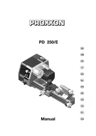 Notice PROXXON PD 250/E Non catégorisé