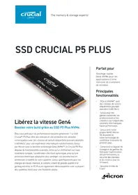Notice Crucial P5 PLUS SSD