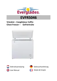 Notice Everglades EVFR5046 Vriezer