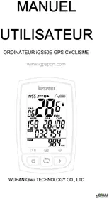 Notice iGPSport IGS50E Compteur