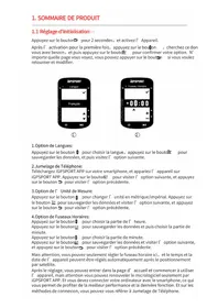 Notice iGPSport BSC200 Compteur