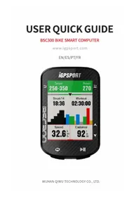 Notice iGPSport BSC300 Compteur