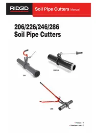 Notice RIDGID 246S Slicer