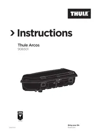 Notice THULE ARCOS PLATFORM Porte-vélo