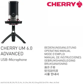 Notice Cherry UM 6.0 ADVANCED Microphone