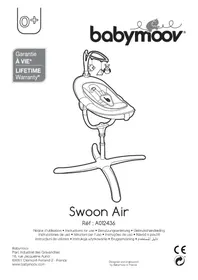 Notice BABYMOOV SWOON AIR Balançoire pour bébé