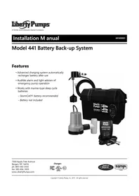 Notice Liberty Pumps 441 Pompe à eau