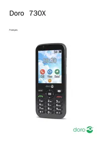 Notice DORO 731X Téléphone