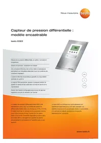 Notice Testo 6383 Non catégorisé