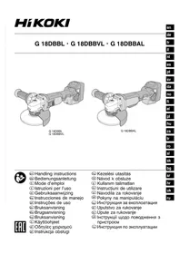 Notice HiKOKI G18DBBVL Tocător