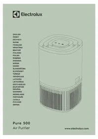 Notice ELECTROLUX PURE 500 Hava temizleyici