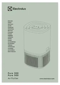 Notice ELECTROLUX PURE 300 Hava temizleyici