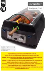 Notice Livington ROTISSERIE CHEF Friteuse