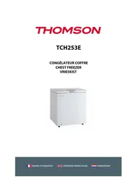 Notice THOMSON TCH253E Congélateur
