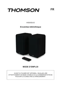 Notice THOMSON WS602DUO Bluetooth reproduktor