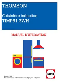 Notice THOMSON TIMP61.3WH Cuisinière