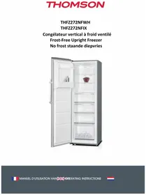 Notice THOMSON THFZ272NFWH Congélateur
