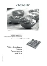 Notice BRANDT BPE6411XM Cocina