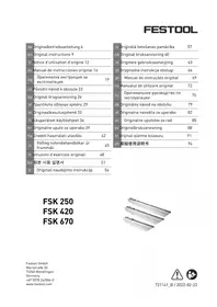 FSK 670 FESTOOL