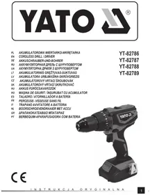 Notice Yato YT-82786 Perforar