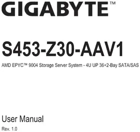 GIGABYTE S453-Z30 - Server