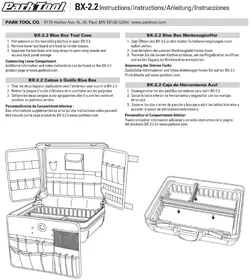 Notice Park Tool BX-2.2 Non catégorisé
