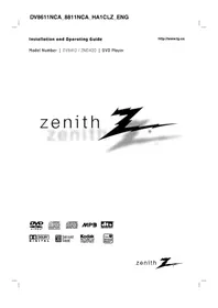 Notice LG ZND400 Media player