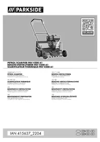 Notice PARKSIDE PBV 4200 A1 Tondeuse à gazon