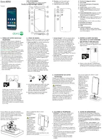 Notice DORO 8050 PLUS Smartphone